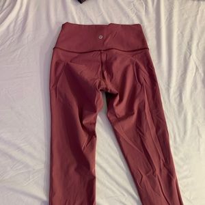 Wunder under leggings 3/4th lululemon